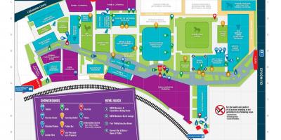 Mapa de Melbourne Showgrounds